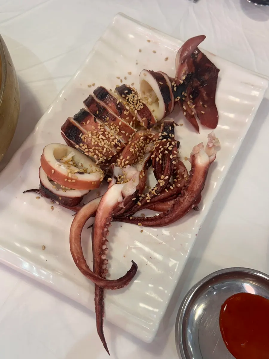 A bowl of chilled Ppwang Mulhoe