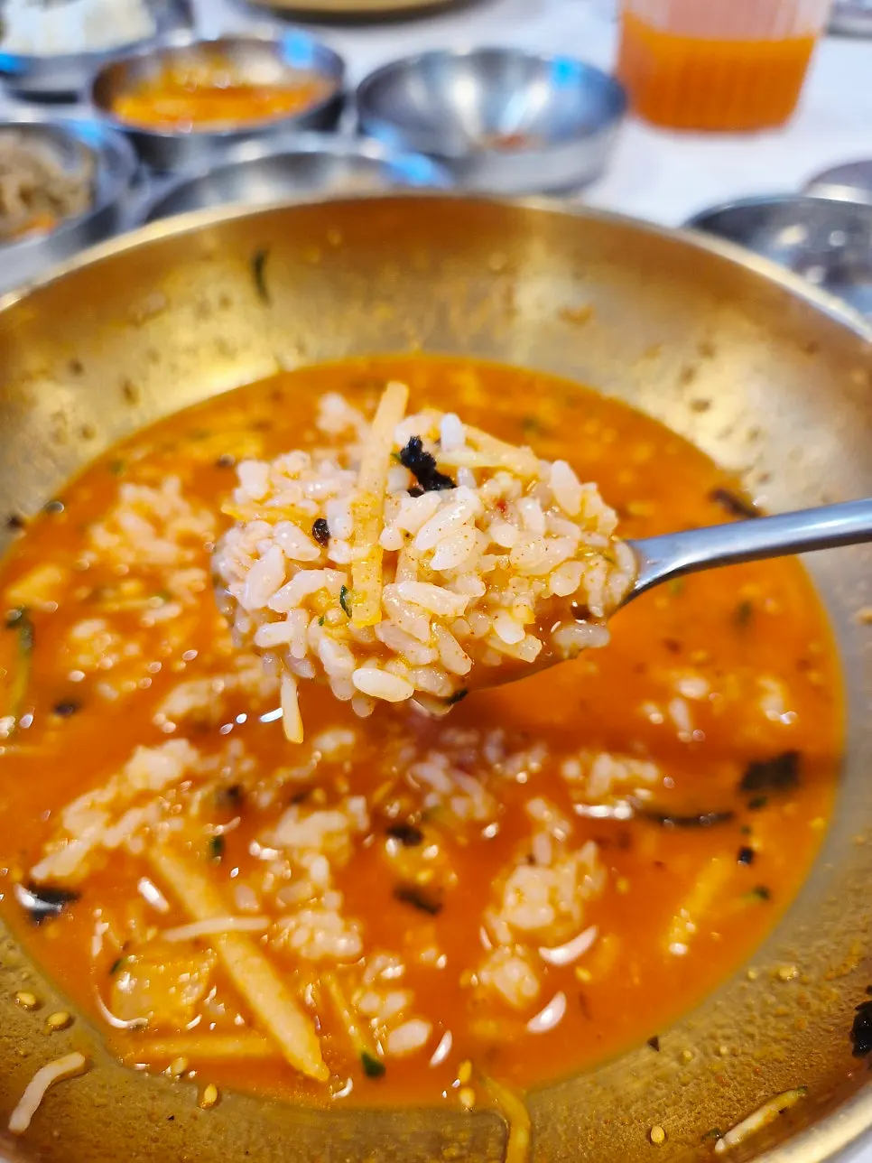 포항 퐝물회 해산물 물회 한 그릇