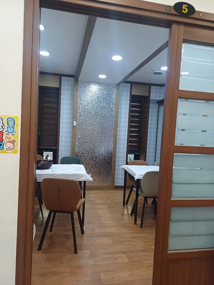Private room inside Ppwang Mulhoe