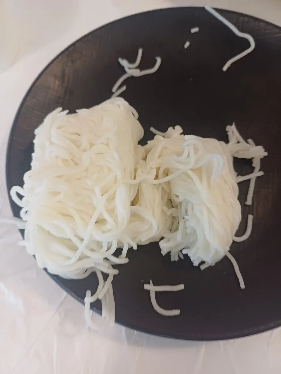 Somyeon noodles added at the end of the meal
