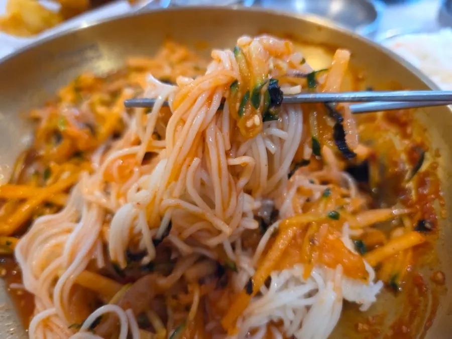 Weekend lunch at Ppwang Mulhoe