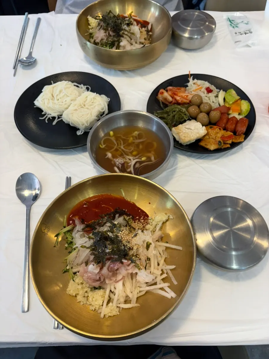 셀프바 소면사리 코너