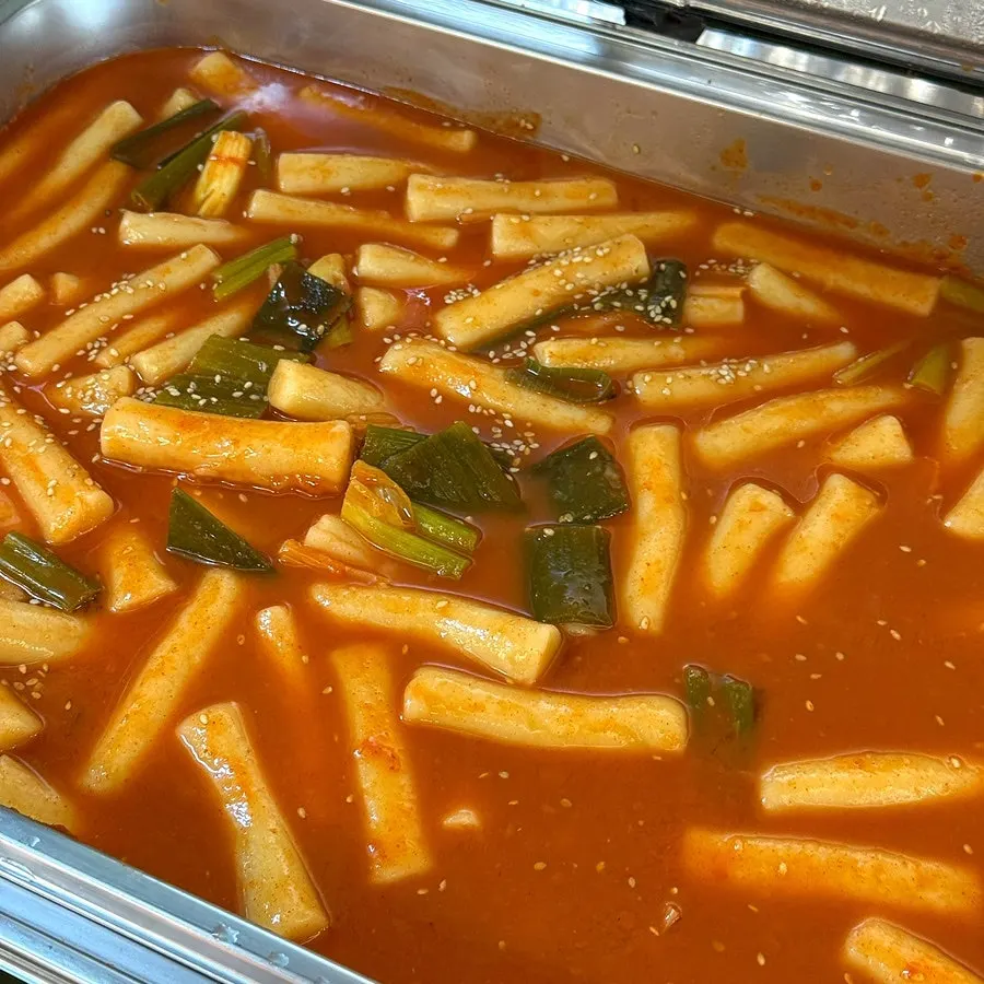 Self-bar fridge packed with side dishes