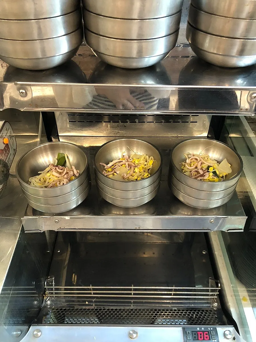 A plate filled from the self bar