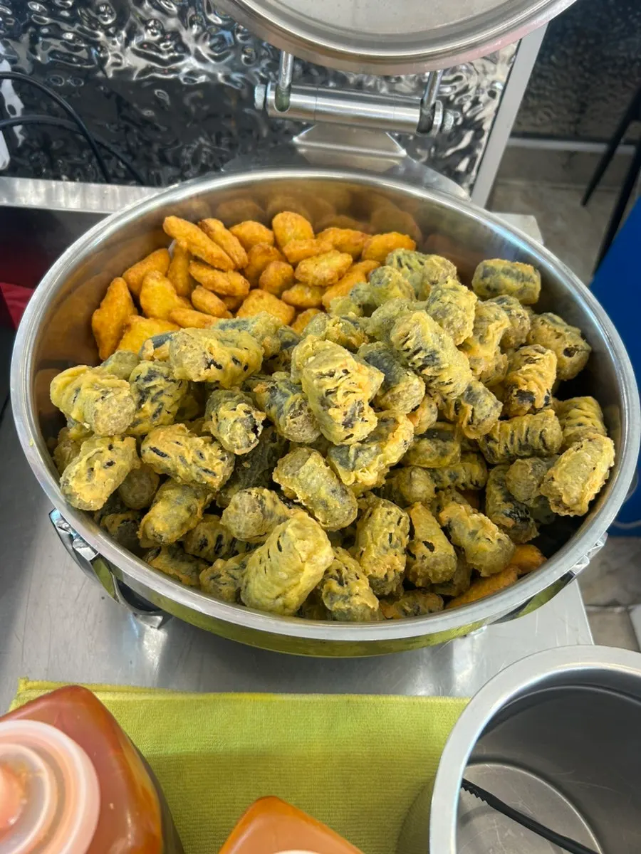 Fried squid from the receipt review event