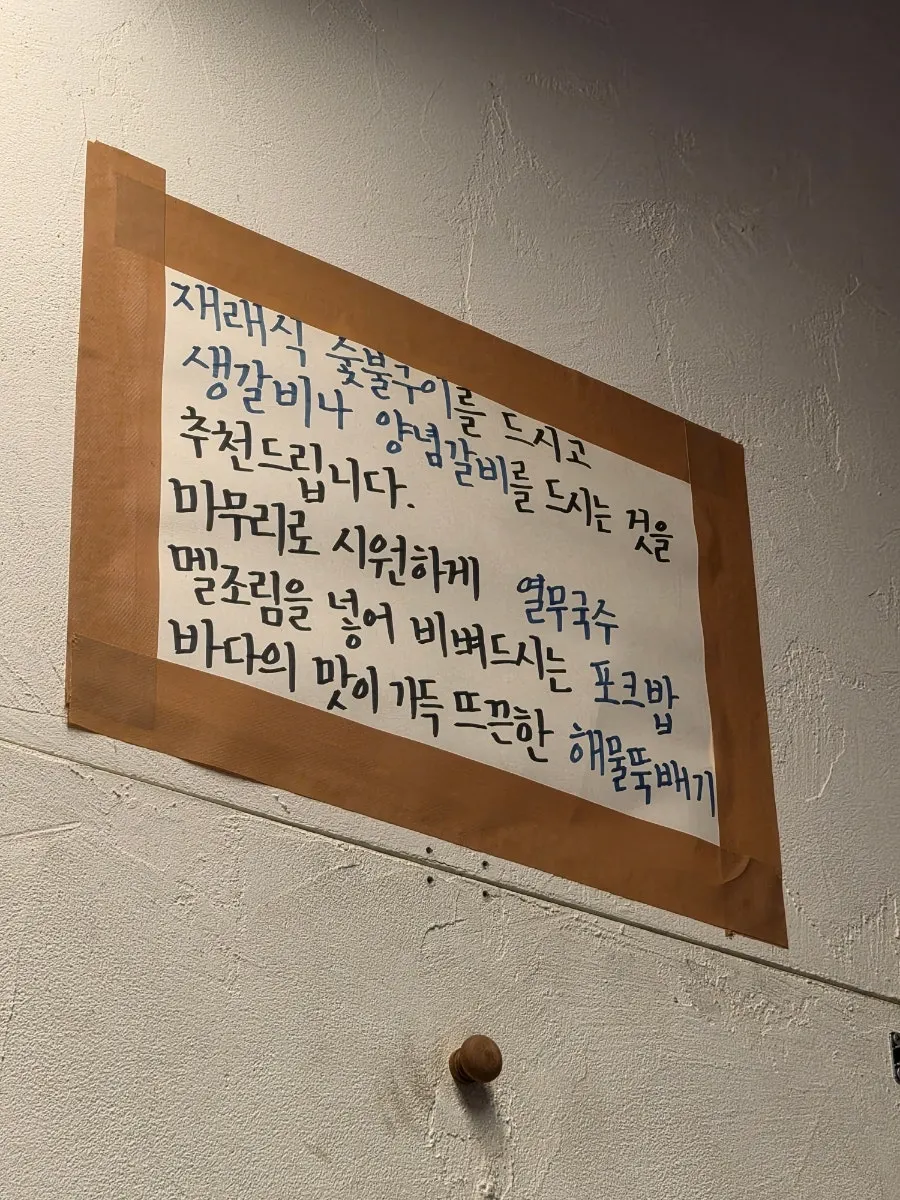Side menu explanation guide at Pork80