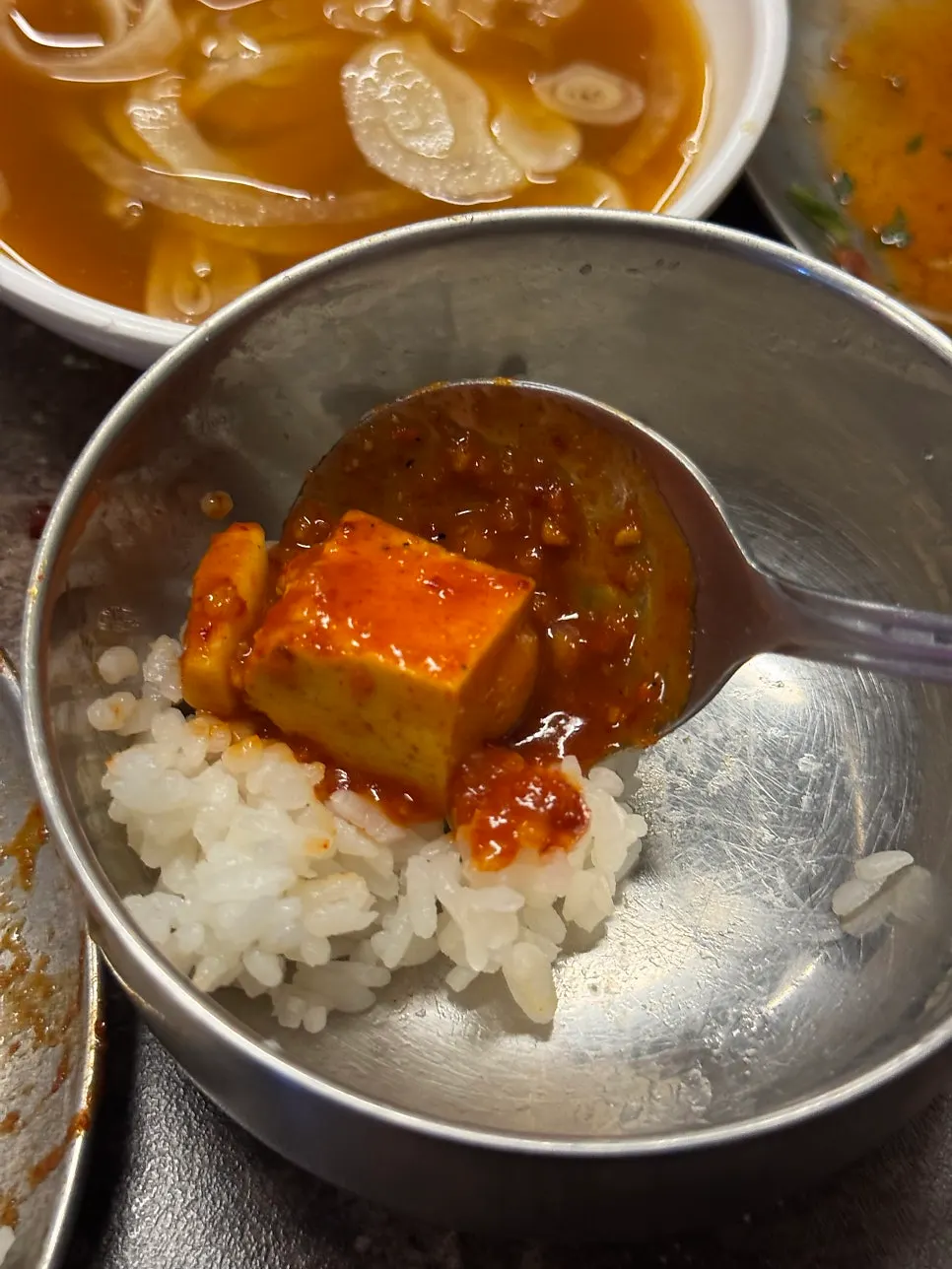Braised mel with tofu added