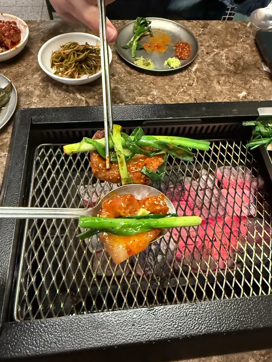 Final spread of Nanchuk Matdon at Pork80 Jeju Airport Branch