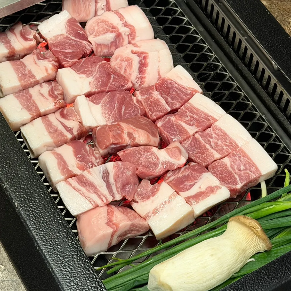Representative photo of black pork at Pork80 Jeju Airport Branch