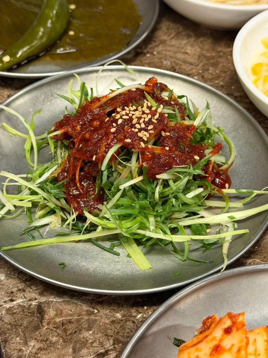 포크80 기본 밑반찬 상차림