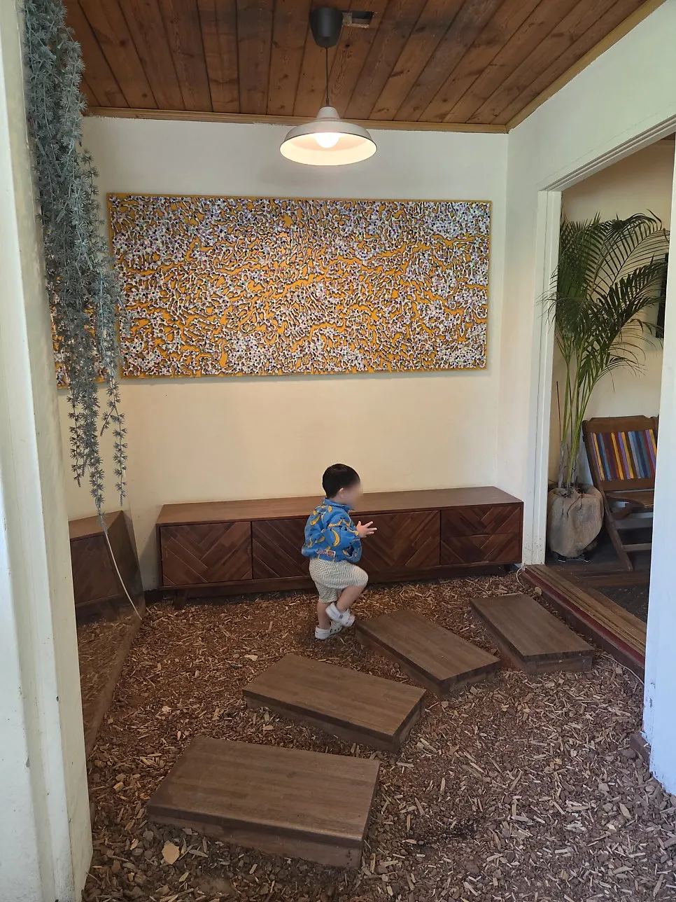 Space near the entrance of Forerest café