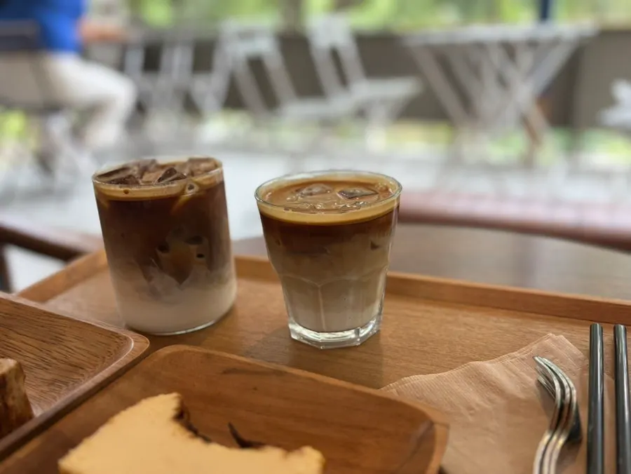 커피맛 진한 플랫화이트
