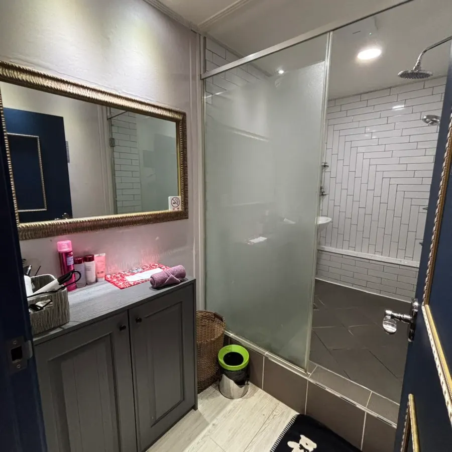 Private treatment room where the aroma treatment took place