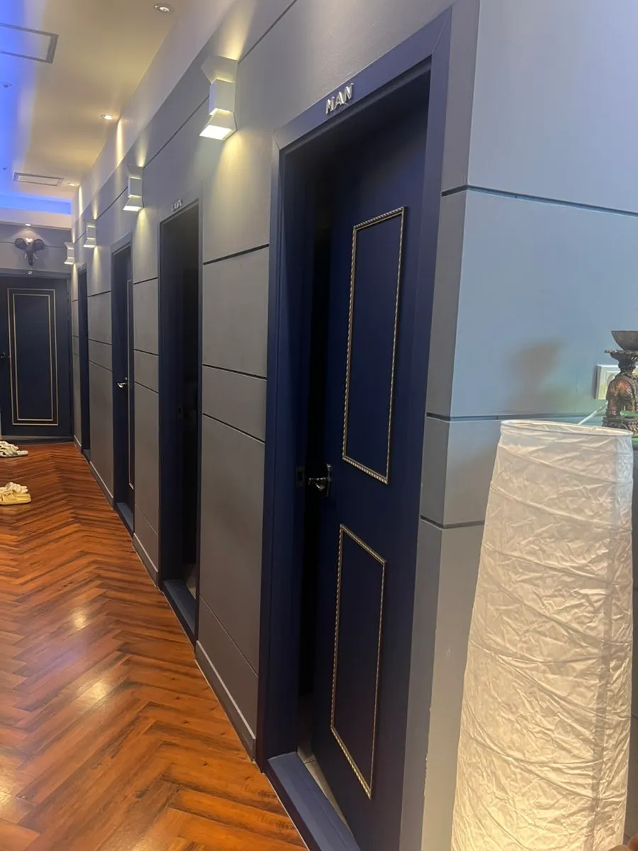 Interior hallway of Puan Massage Cheonan Dujeong Branch