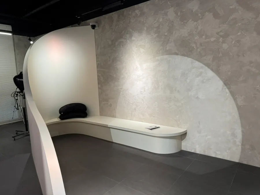 Interior decor of the Project Lure salon