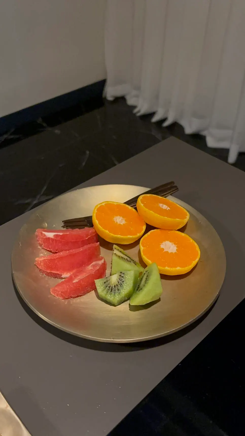 식사 마무리로 나온 후식