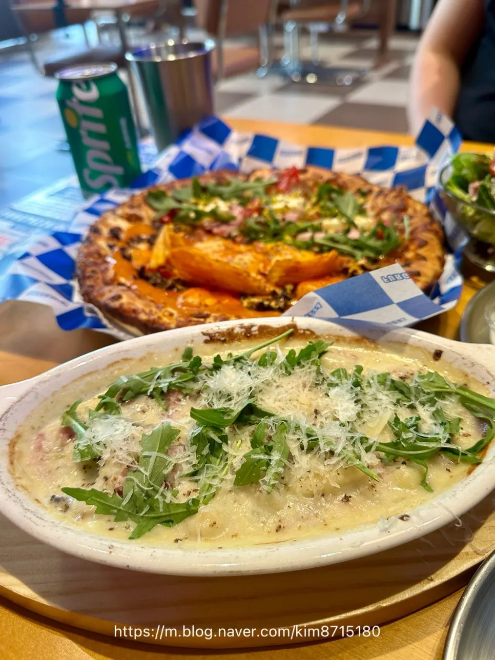 Truffle mushroom gnocchi from Pug Pizza House