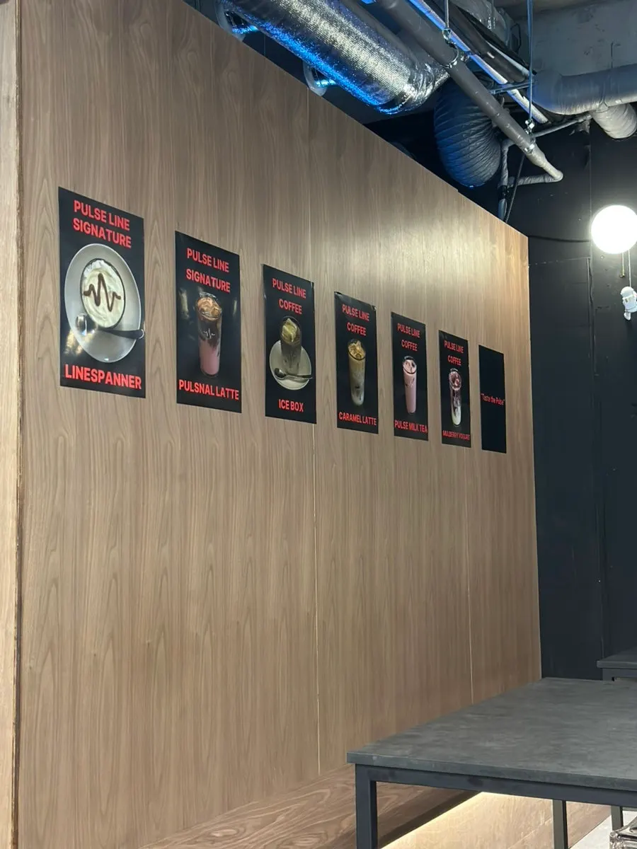 Interior décor of Pulse Line Coffee