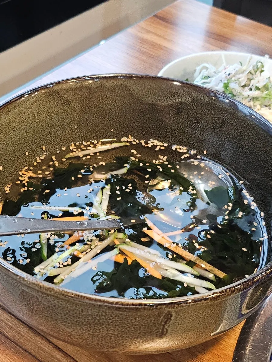 Cool cucumber cold soup