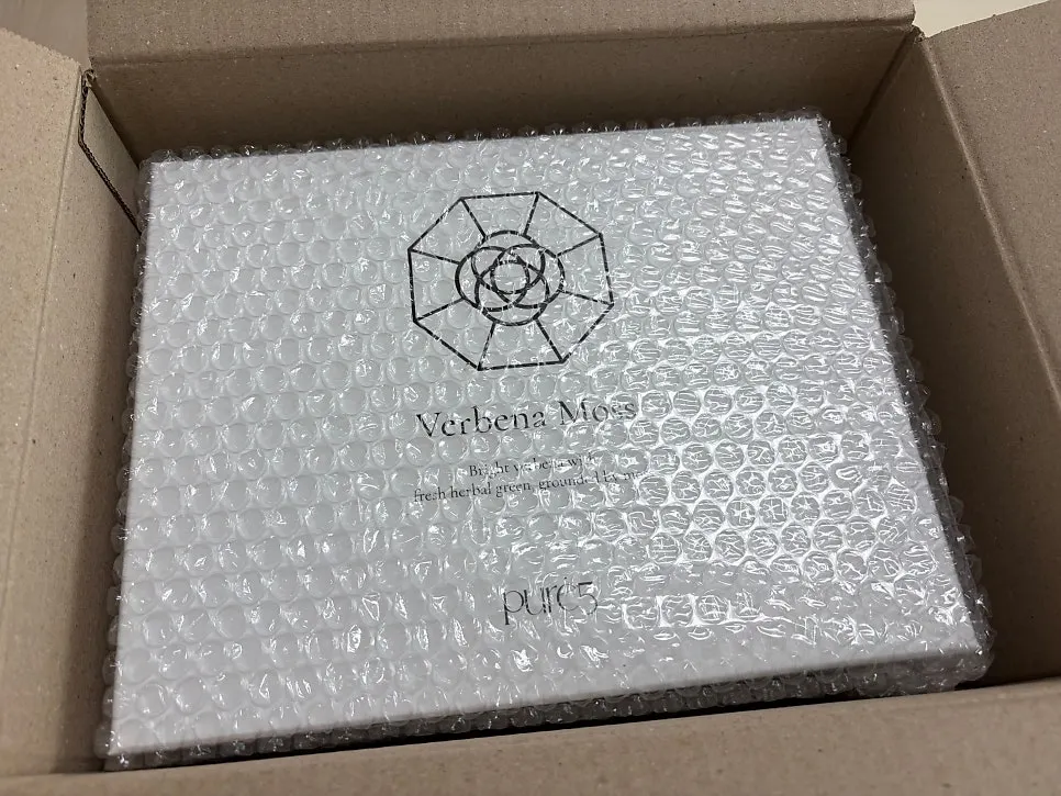 PURE5 Verbena Moss diffuser package