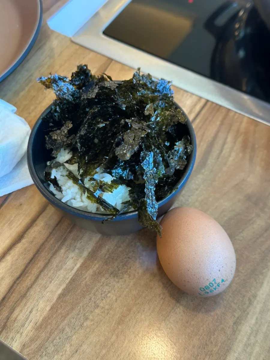 마라 육수에 끓인 죽