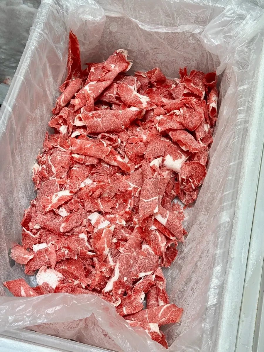 Shabu-shabu broth starting to boil