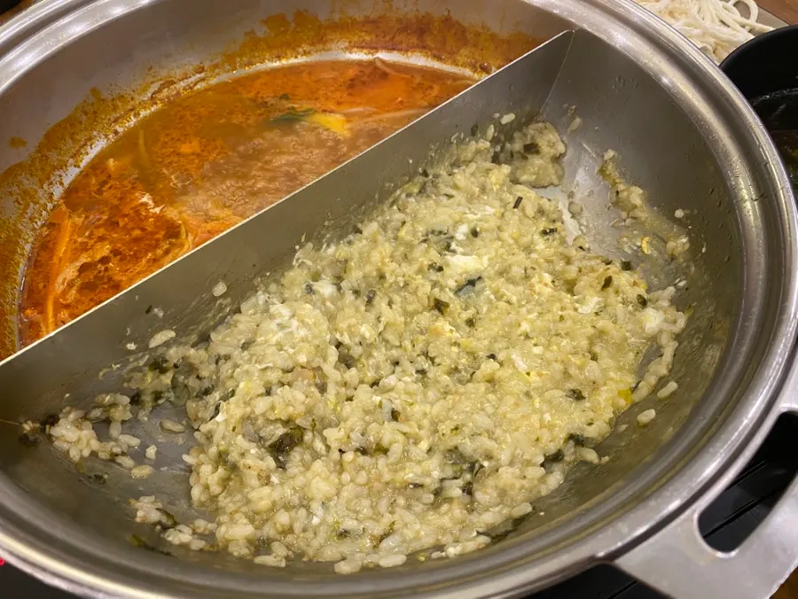 Egg rice porridge made with katsuo broth