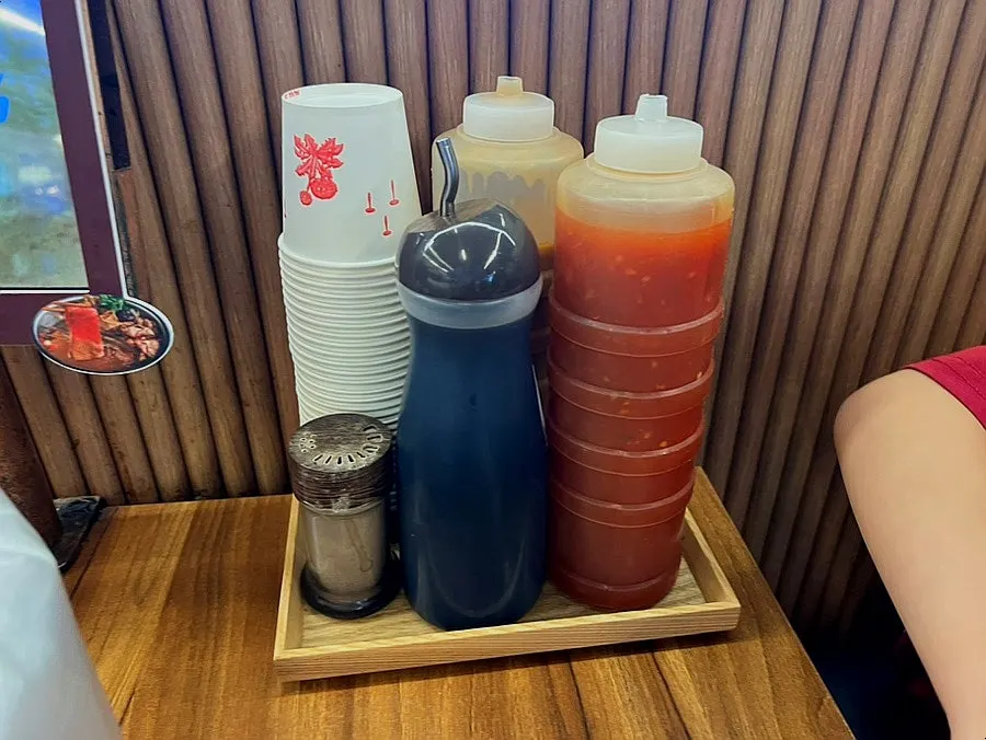 Cypress steam pot set piled high with meat