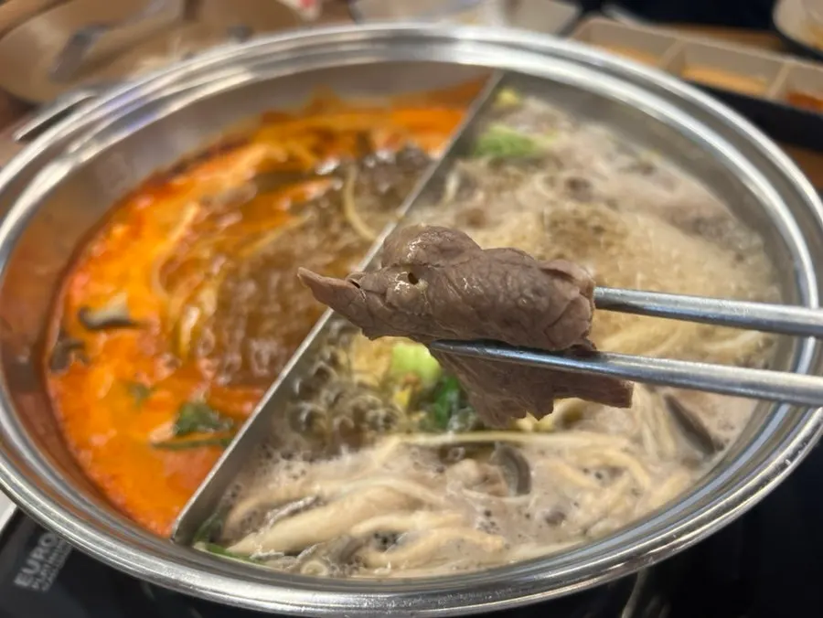 Ramen noodles added as the finishing touch