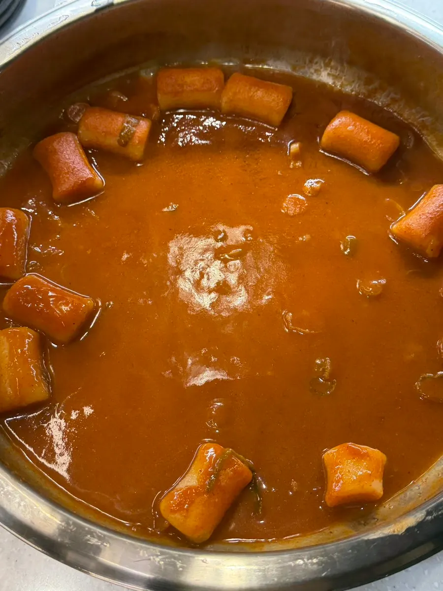 샐러드바 토마토파스타와 스프
