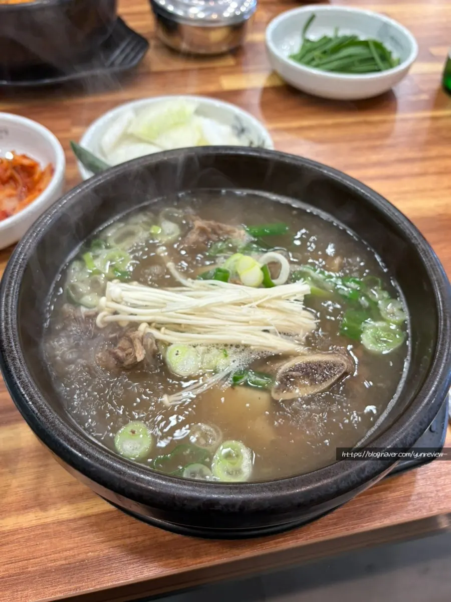 평안도식당 화정점 명품 설렁탕 한 뚝배기