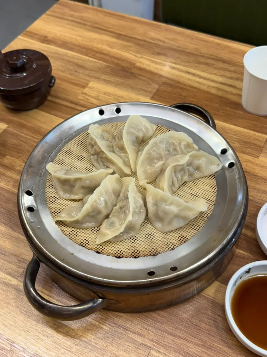 평안도식당 신촌점 키오스크 주문 화면