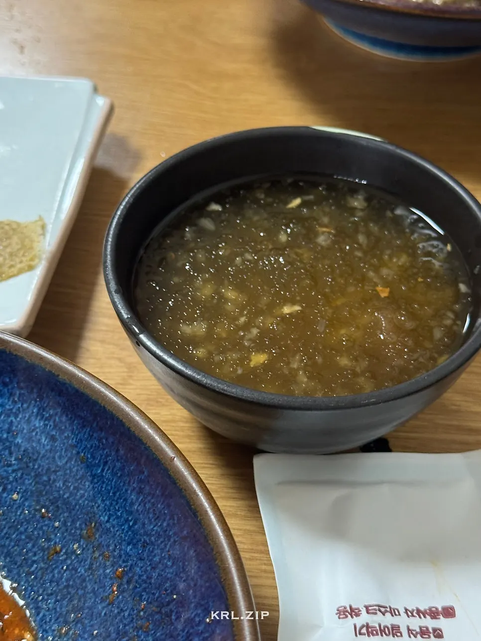 加入海带醋一起吃的荞麦面