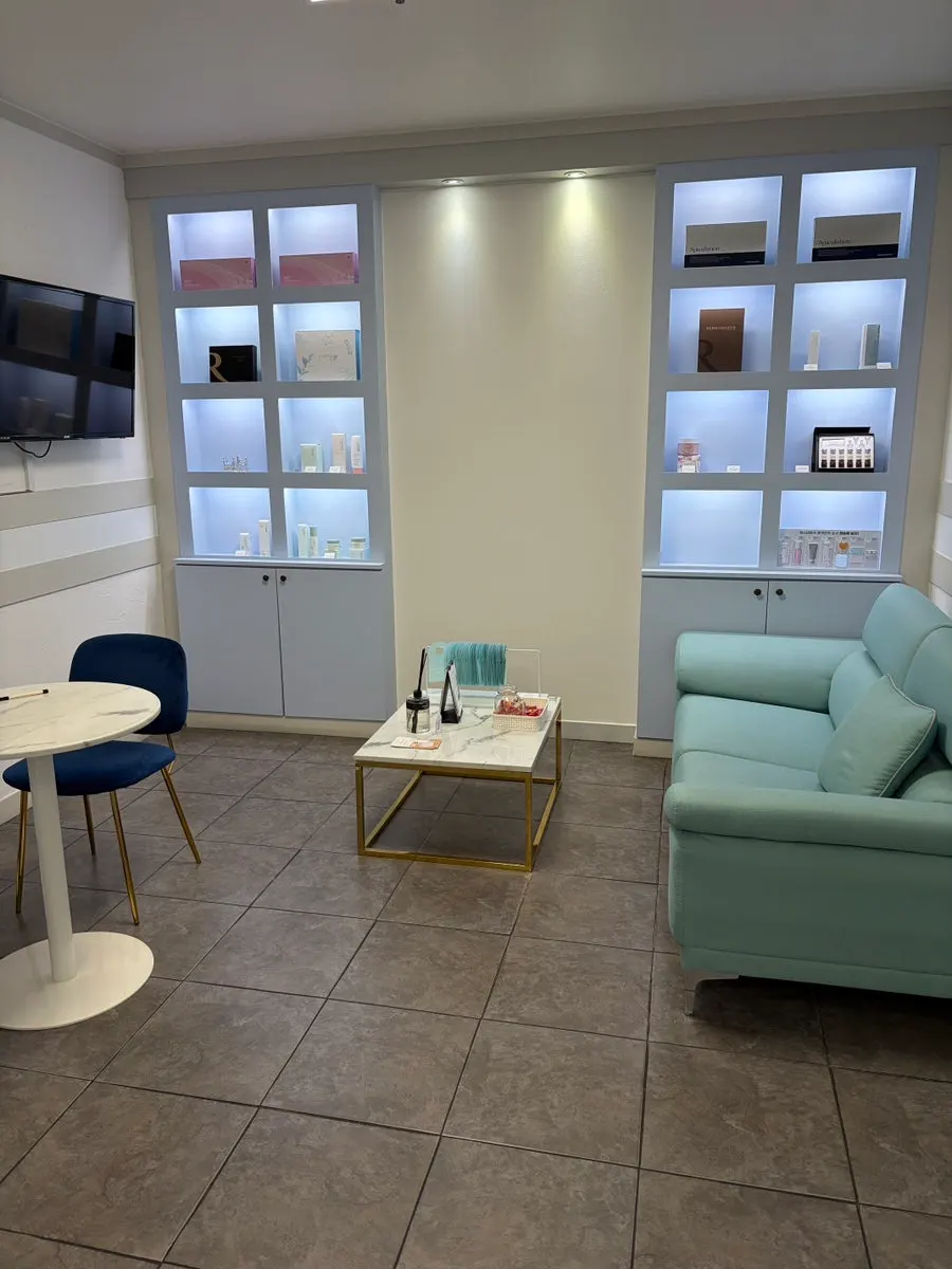 View of the Esthetia store, an esthetic clinic in Pyeongchon