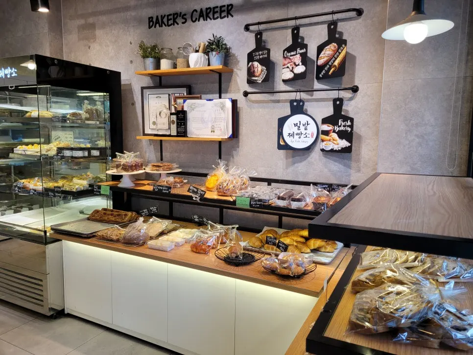 Savory meal bread displayed alongside sweet bread