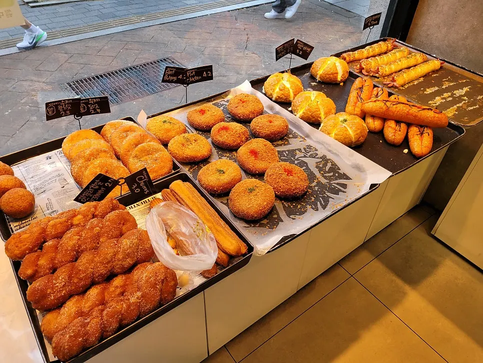 Bread prepared for tasting