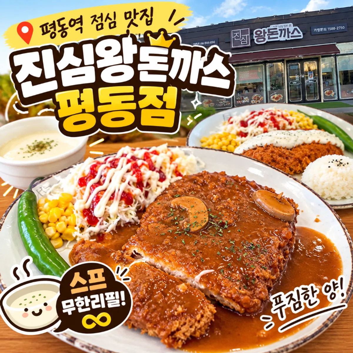 Main image of Jinsim King Donkatsu Pyeongdong Branch