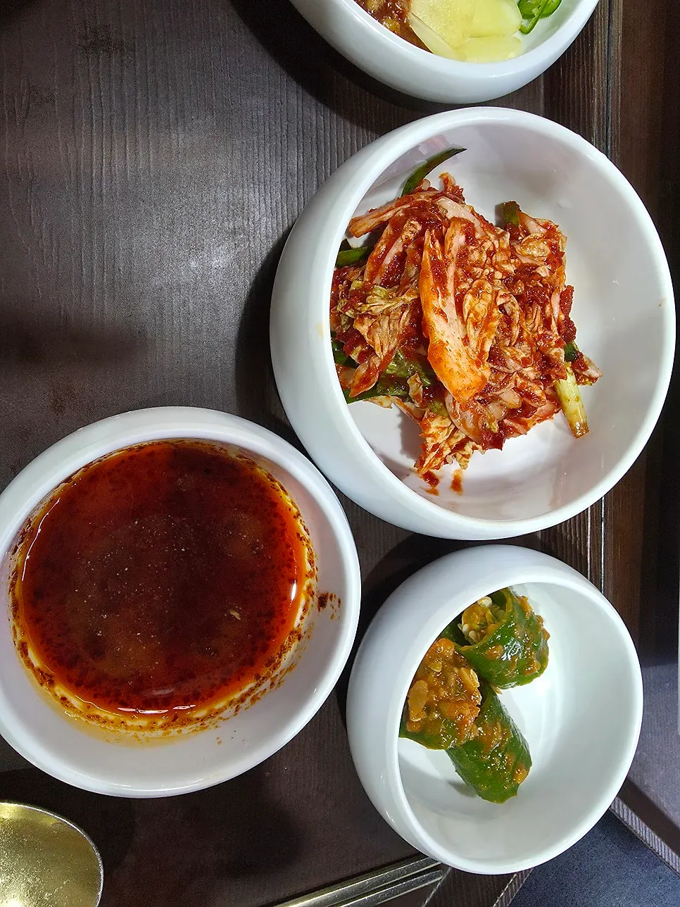 칼국수에 곁들여 먹는 보쌈김치