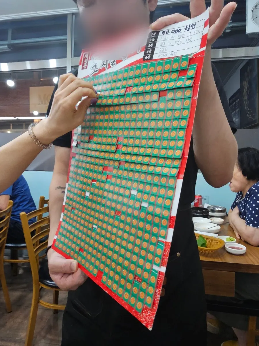 한잔먹고 가자미 상차림 일부