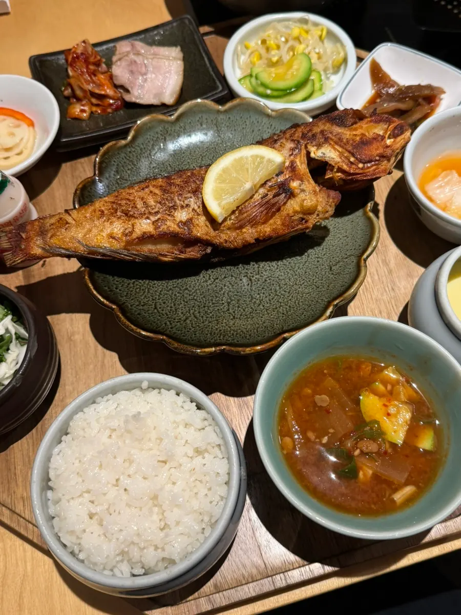 The doenjang jjigae served as standard
