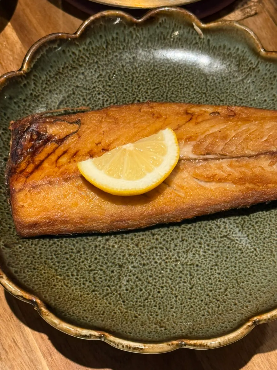 The large king red tilefish, grilled