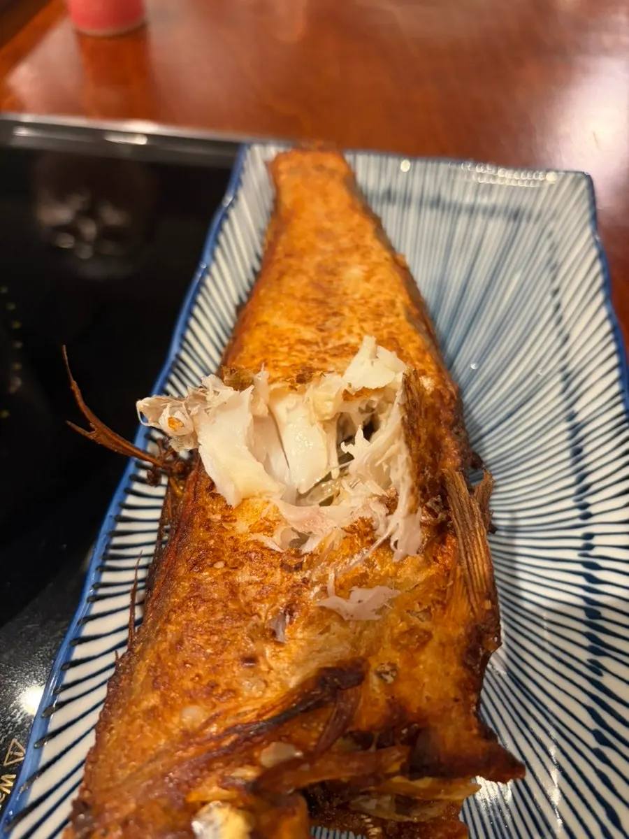 Plate of grilled tilefish