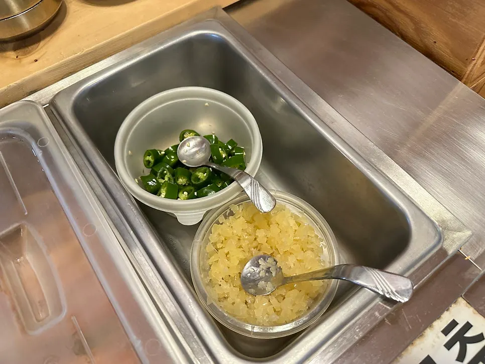 송담칼국수 셀프코너