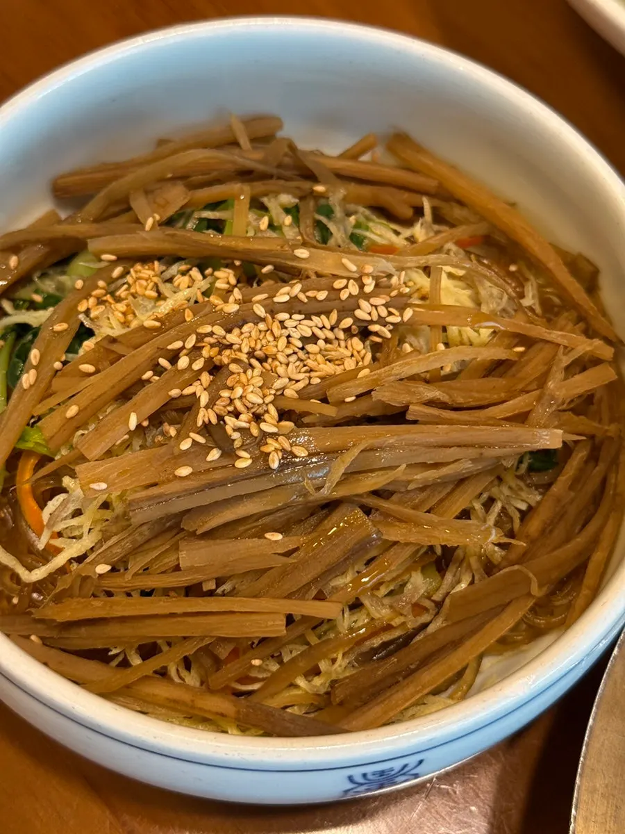 Warm royal court japchae