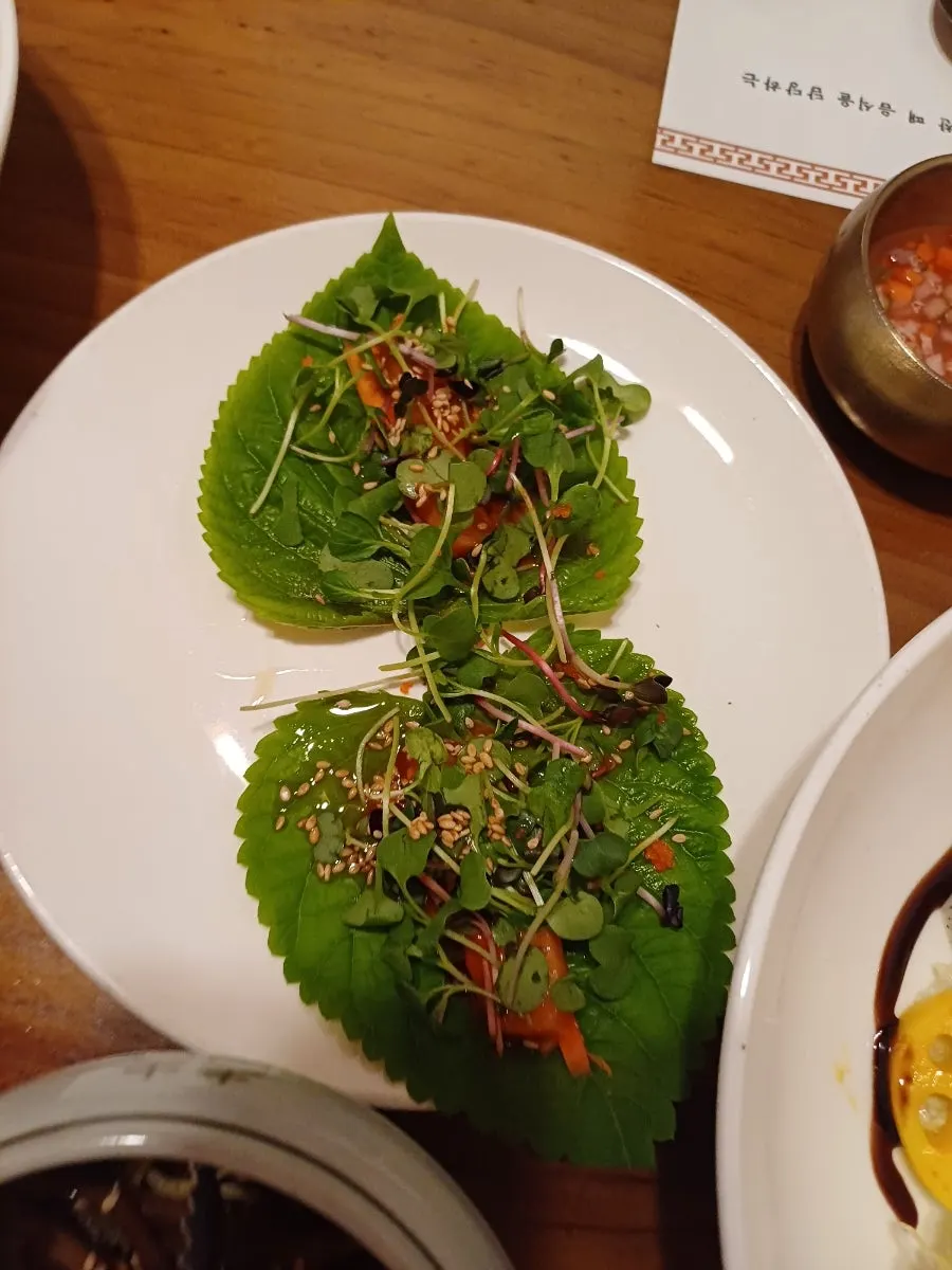 법성포 보리굴비 정식 반찬 상차림