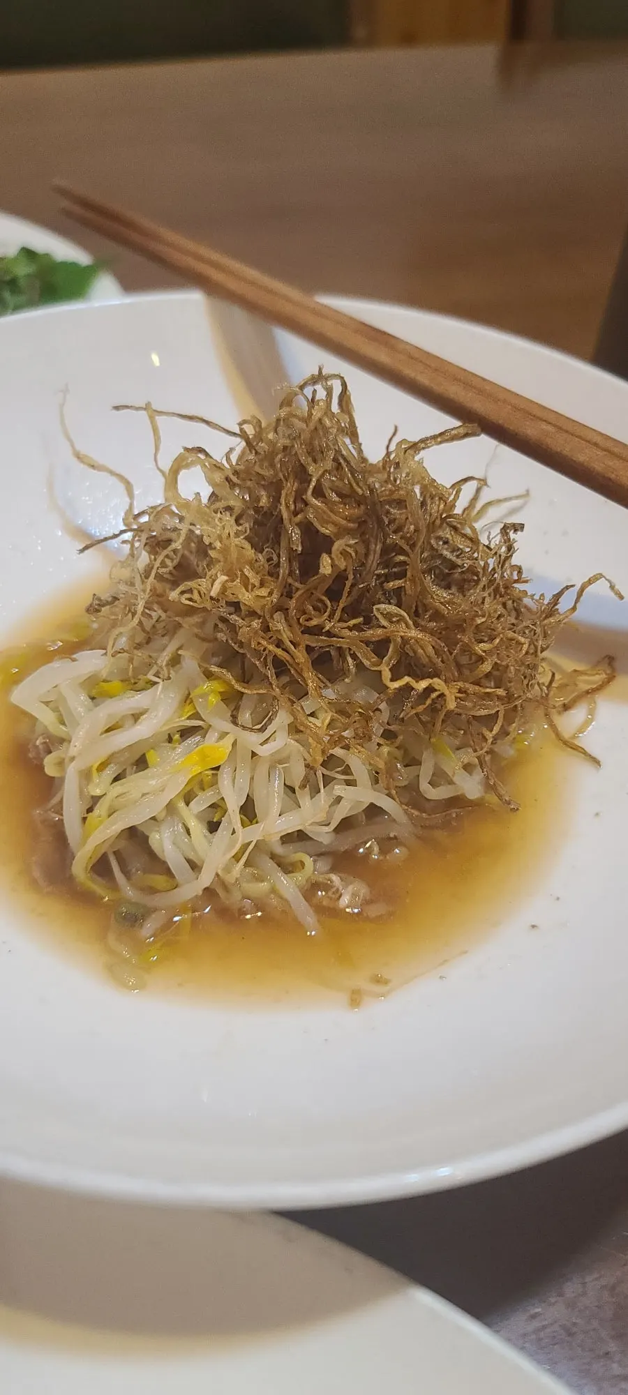 초무침 냉채 한 접시