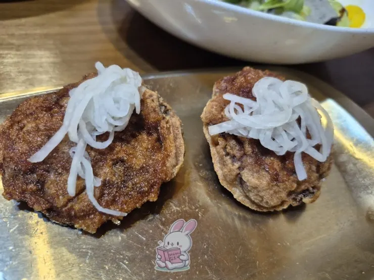 Mini Hanwoo tteokgalbi at Suksudaega