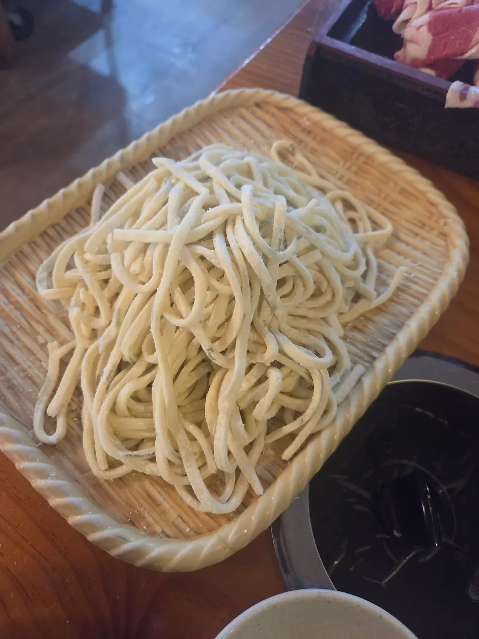 House-made kalguksu noodles