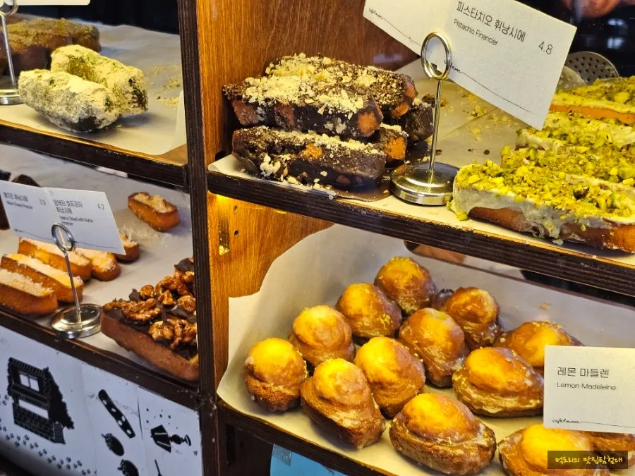 Wide lineup of financiers and madeleines