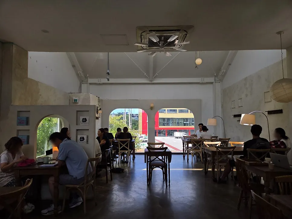Cute little props inside Cafe Pomun's main building